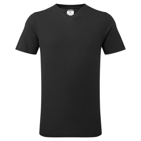 Bawełniana koszulka z dekoltem w serek Portwest B197 Kolor  Czarny