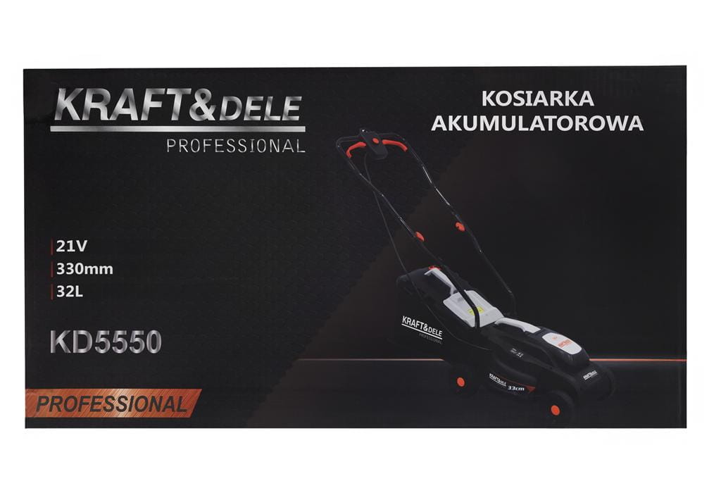 Kosiarka akumulatorowa 21V 4Ah 32L KD5550 - obrazek 12