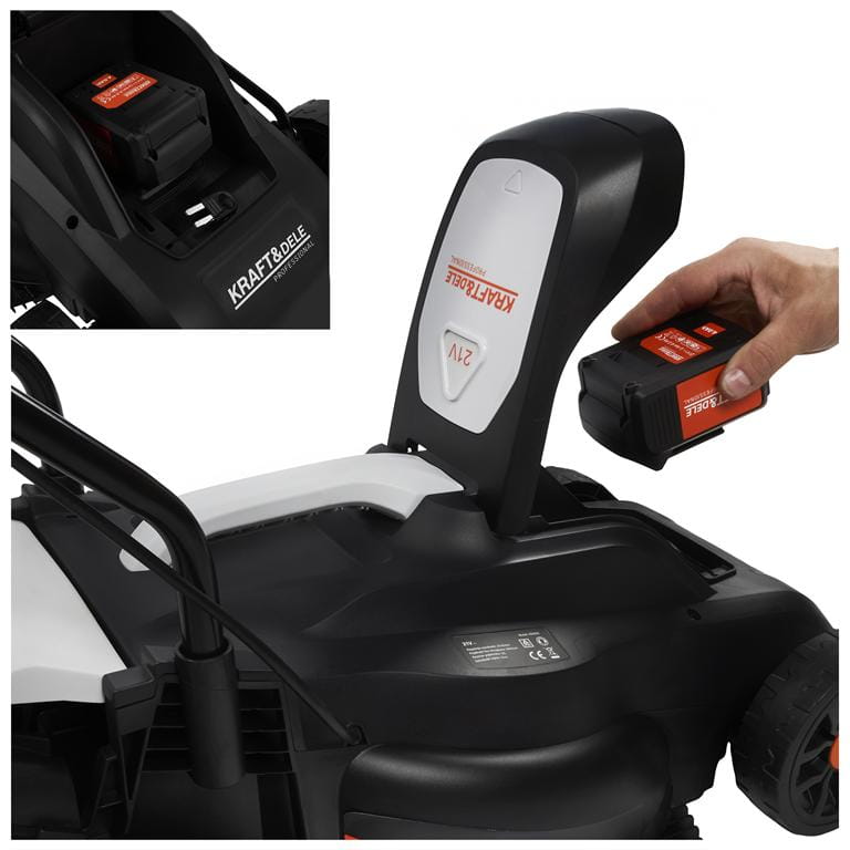 Kosiarka akumulatorowa 21V 4Ah 32L KD5550 - obrazek 8