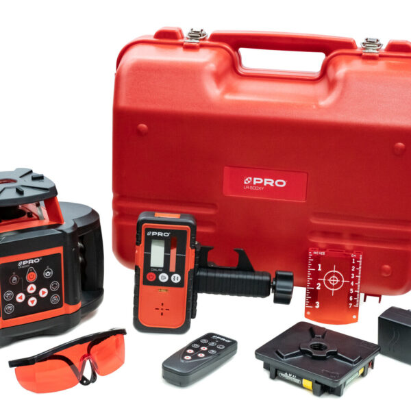 LASER ROTACYJNY LR-500XY  (CZERWONA WIĄZKA) PRO