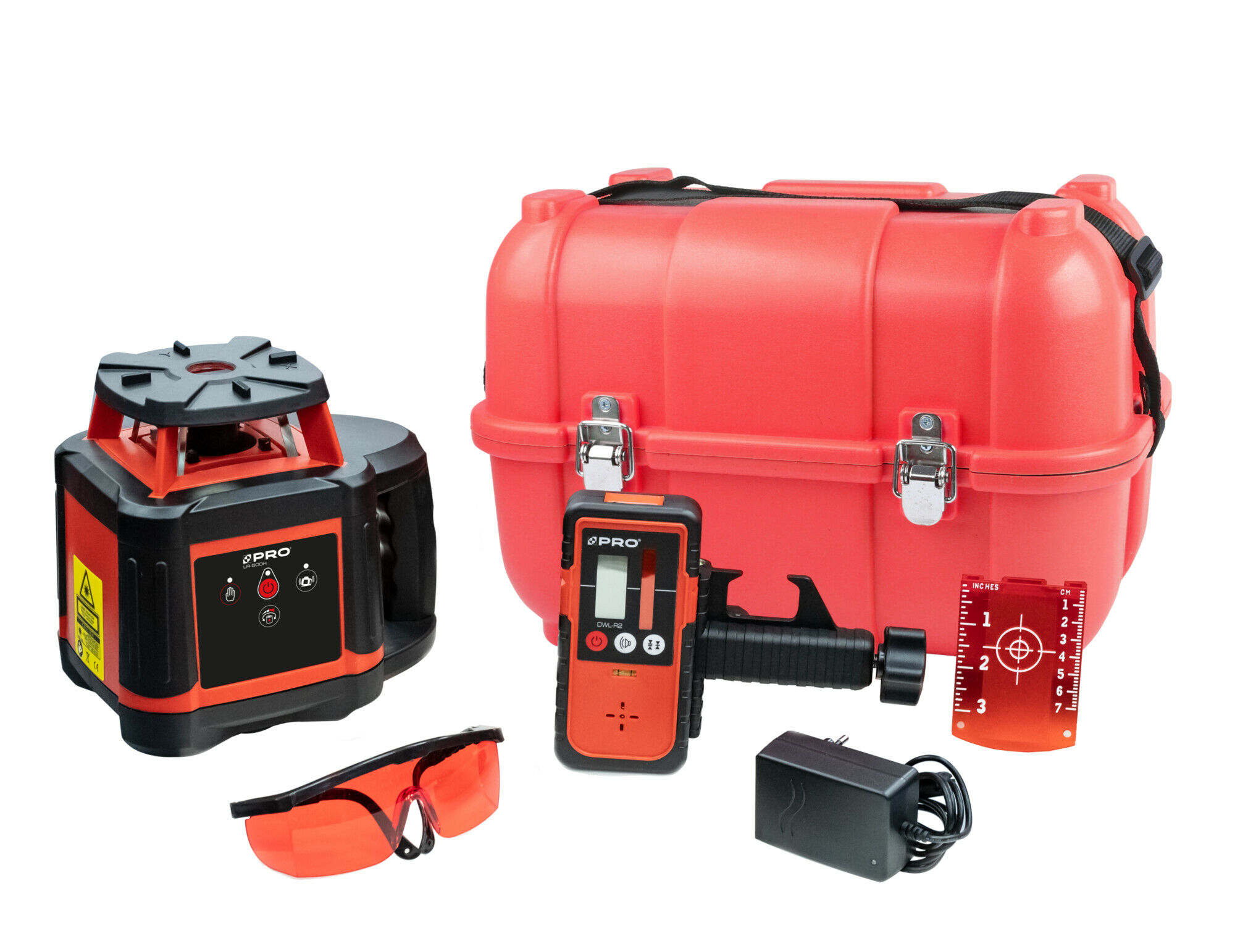 LASER ROTACYJNY LR-500H (CZERWONA WIĄZKA) PRO