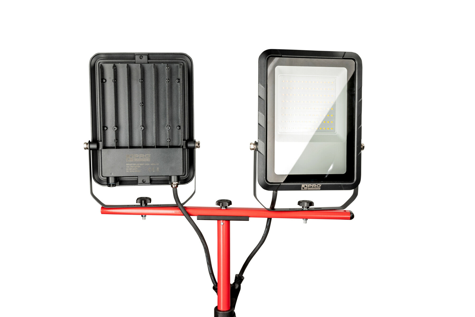 REFLEKTOR LED ZE STATYW EM IP 65 2x100W 16000LM - obrazek 4