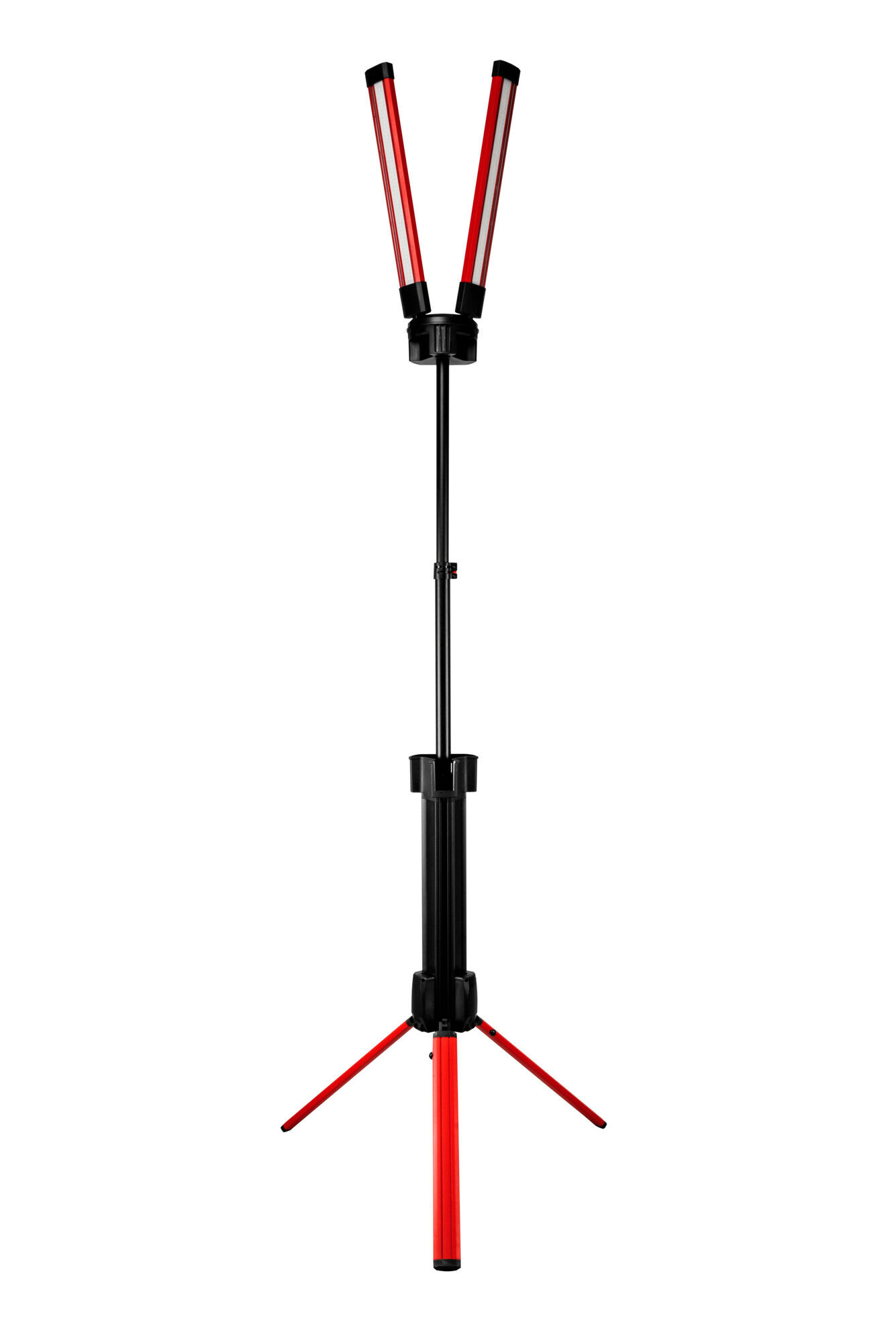 REFLEKTOR LED STOJĄCY Z POKROWCEM, SKŁADANY AKUMULATOR LI-ION 10000LM 2x50W