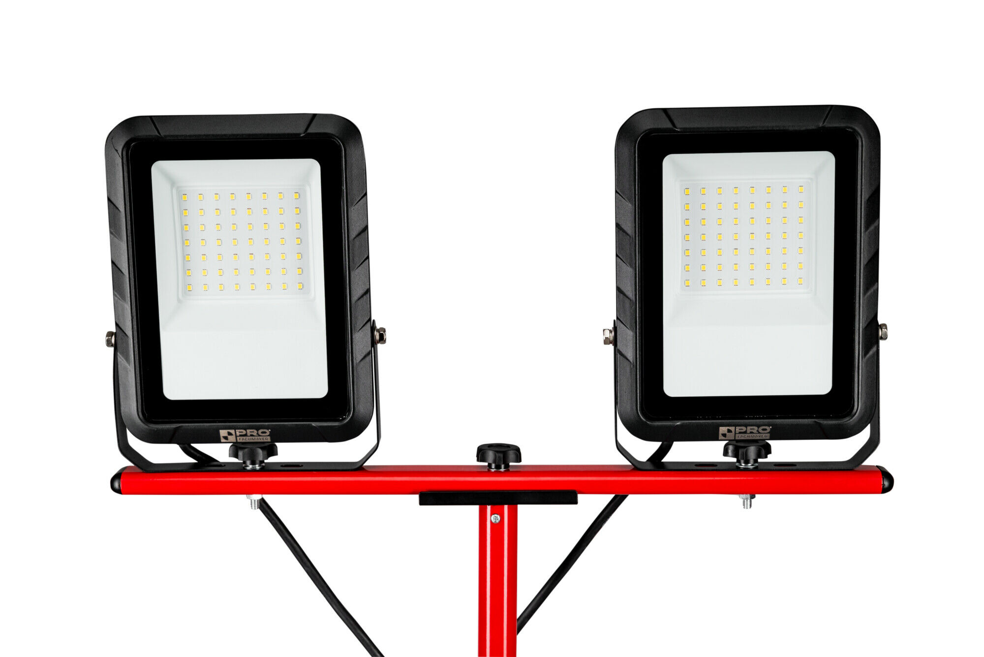 REFLEKTOR LED ZE STATYWEM W POKROWCU IP65 2x50W  8000LM - obrazek 4