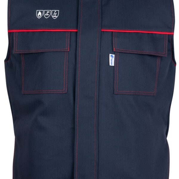 Kamizelka ocieplana KOLPEO BASIC 2w1 antyelektrostatyczna trudnopalna dla spawaczy