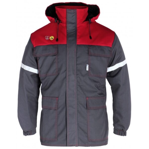 Kurtka ocieplana prosta antyelektrostatyczna ESD PANTHER GRZMOT DUO