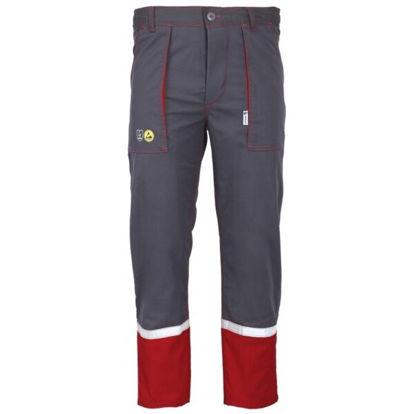 Spodnie do pasa ocieplane antyelektrostatyczne ESD PANTHER GRZMOT DUO