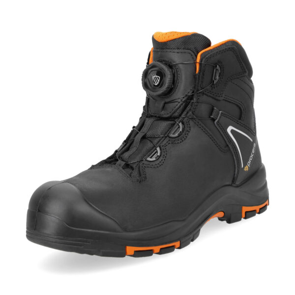 TRZEWIKI BEZPIECZNE CENTAUR BLACK SPIN sznurowadła typu BOA S3L Procera