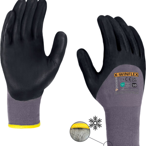 REKAWICE OCIEPLANE POWLEKANE NITRYLEM X-WINFLEX ROZM. 10