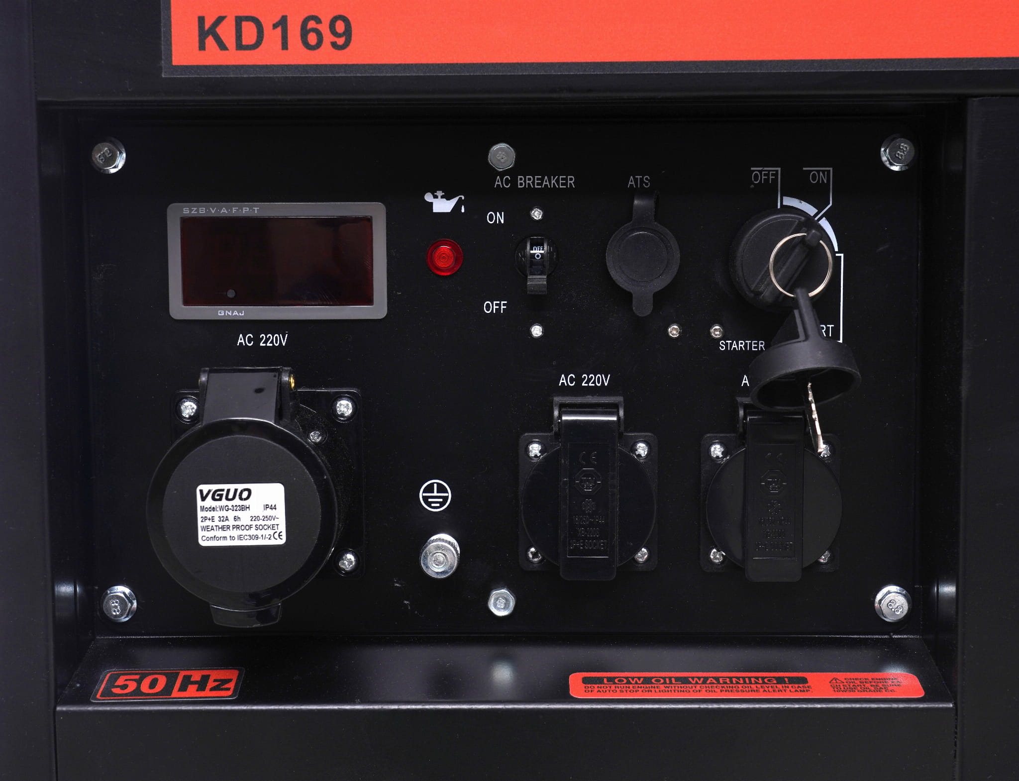 Agregat prądotwórczy 9kW 230V KD169 - obrazek 11
