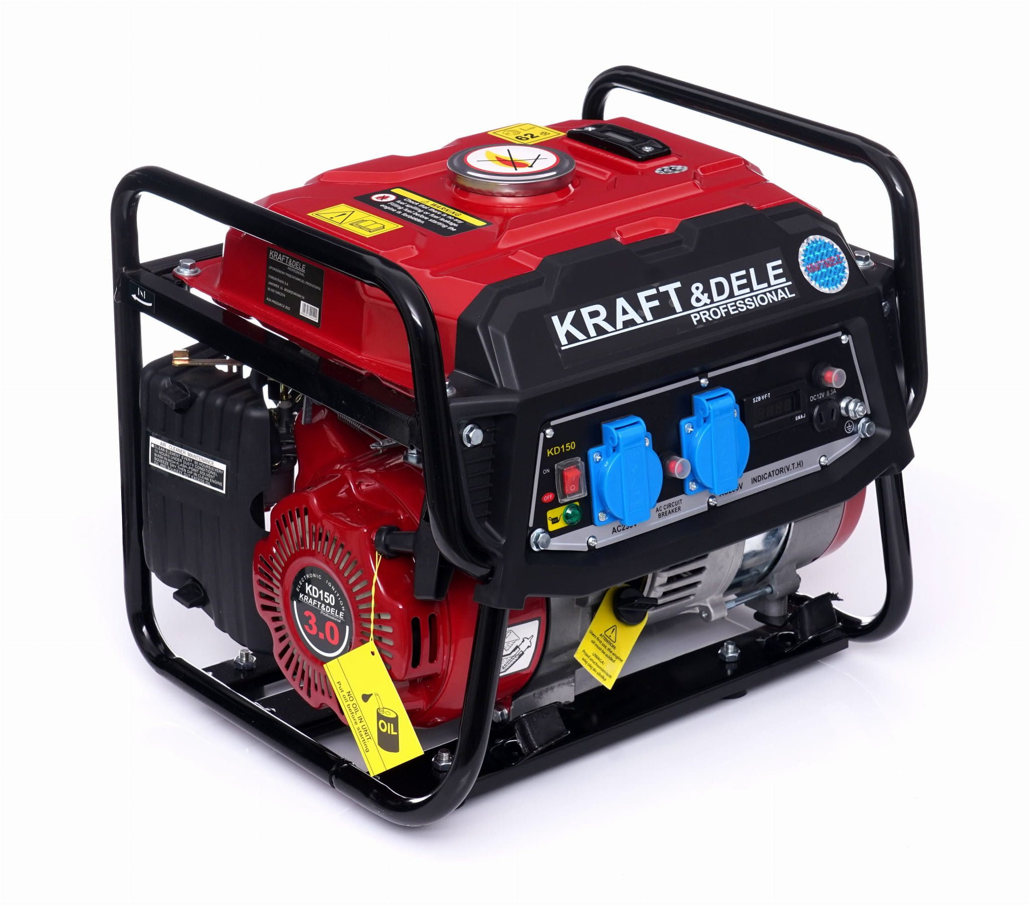 Agregat prądotwórczy 1500W 12V/230V KD150 - obrazek 7