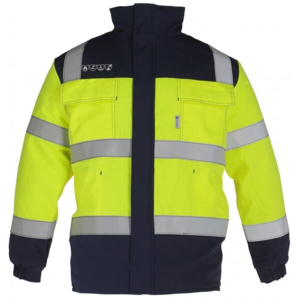 KURTKA TARAJ HV OCIEPLANA 5w1 antyelektrostatyczna, trudnopalna, ostrzegawcza