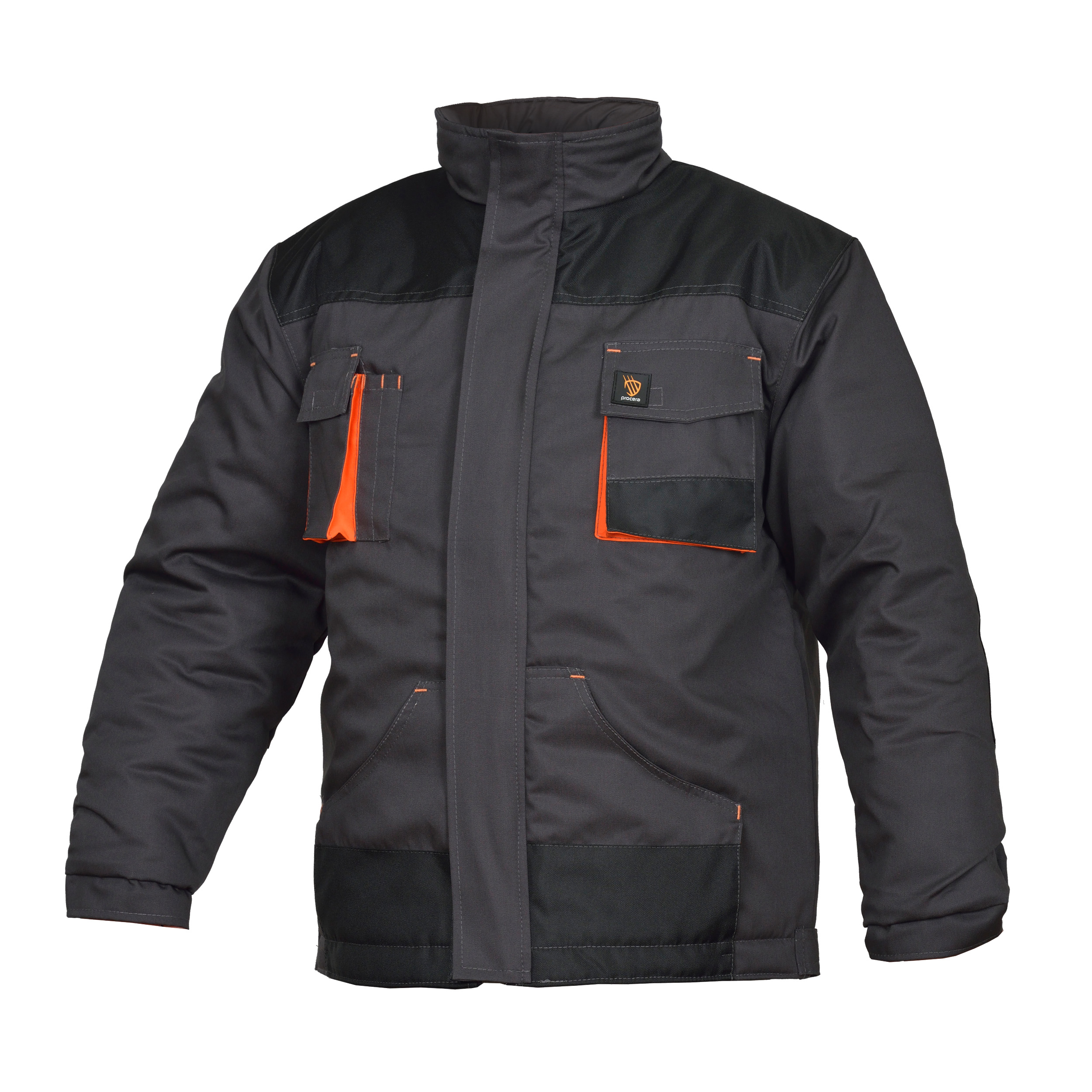 PROMAN KURTKA OCIEPLANA SZARA