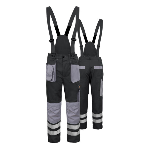 SPODNIE DO PASA PROMAN DUAL COTTON 250 SZARE