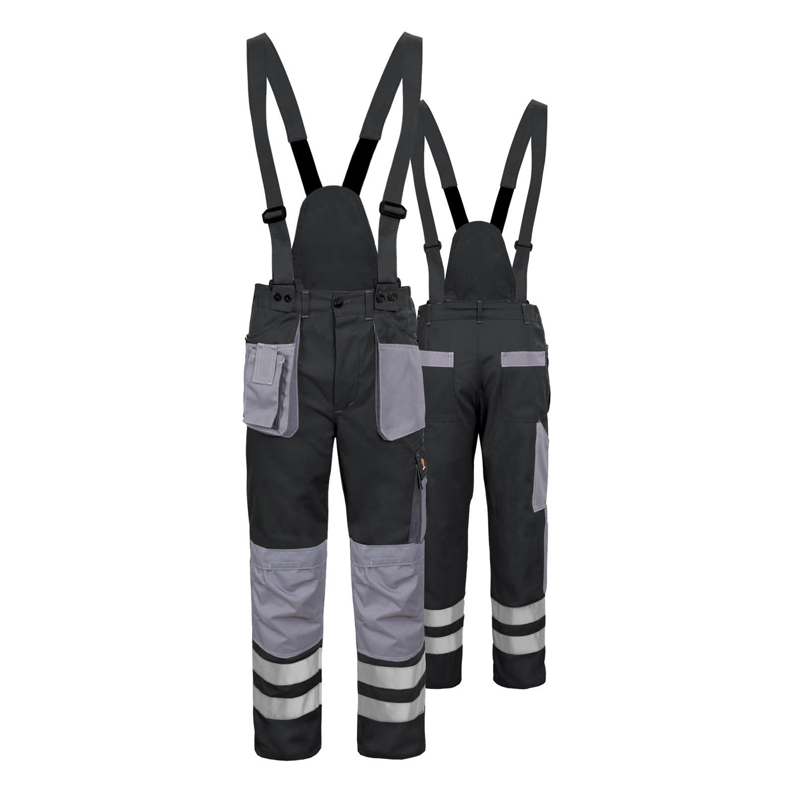 SPODNIE DO PASA PROMAN DUAL COTTON 250 SZARE