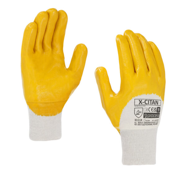 RĘKAWICE OCHRONNE POWLEKANE NITRYLEM X-CITAN