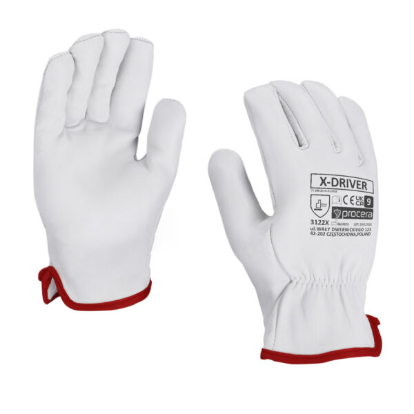 RĘKAWICE CAŁOSKÓRZANE X-DRIVER Procera