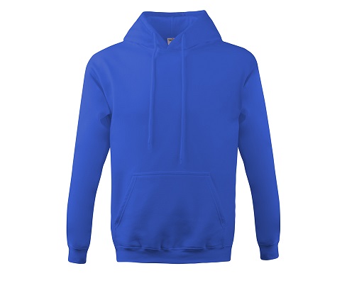 BLUZA Z KAPTUREM 280G NIEBIESKA