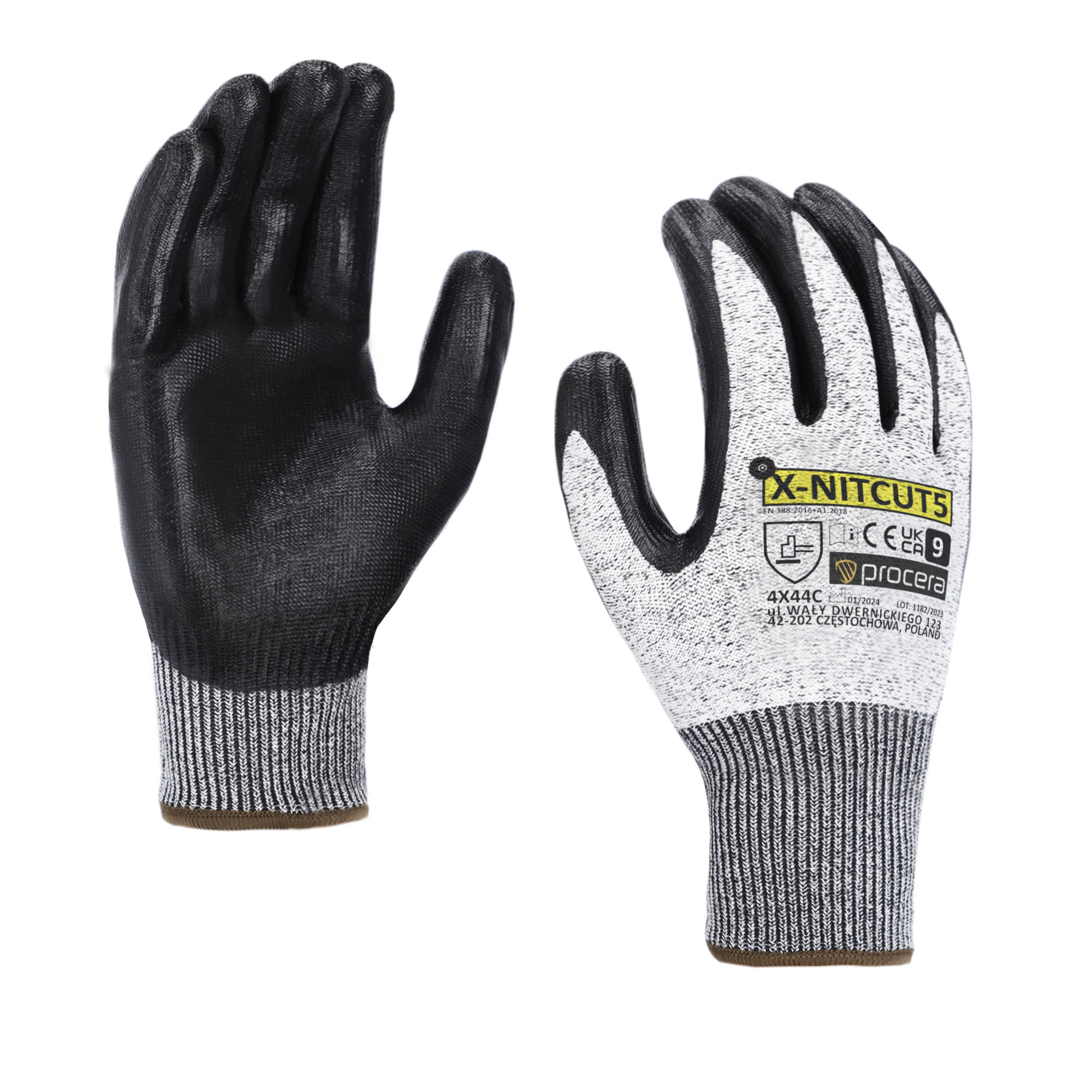 RĘKAWICE OCHRONNE ANTYPRZECIĘCIOWE X-NITCUT5