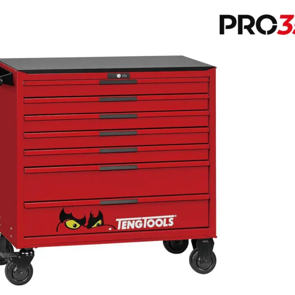 Wózek narzędziowy TengTools 37" PRO35™ TKW37R663T PRO35TM wraz z zestawem narzędzi - 663 elementy