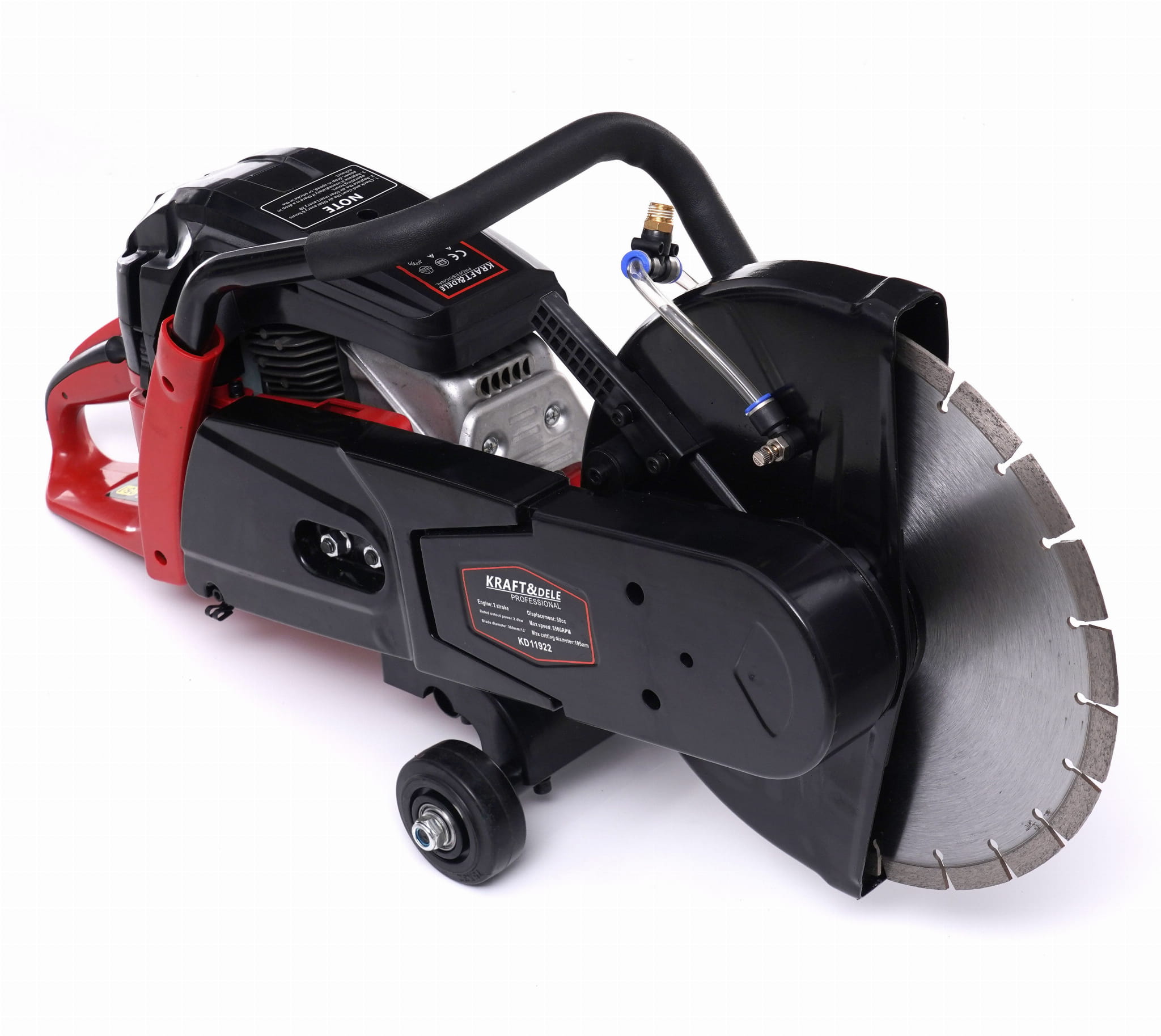 Piła spalinowa do betonu/ asfaltu 2,4kW / 300mm / 12" KD11922 - obrazek 6