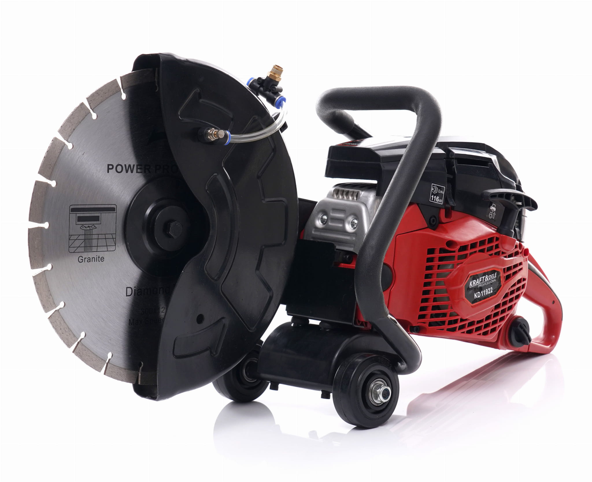 Piła spalinowa do betonu/ asfaltu 2,4kW / 300mm / 12" KD11922