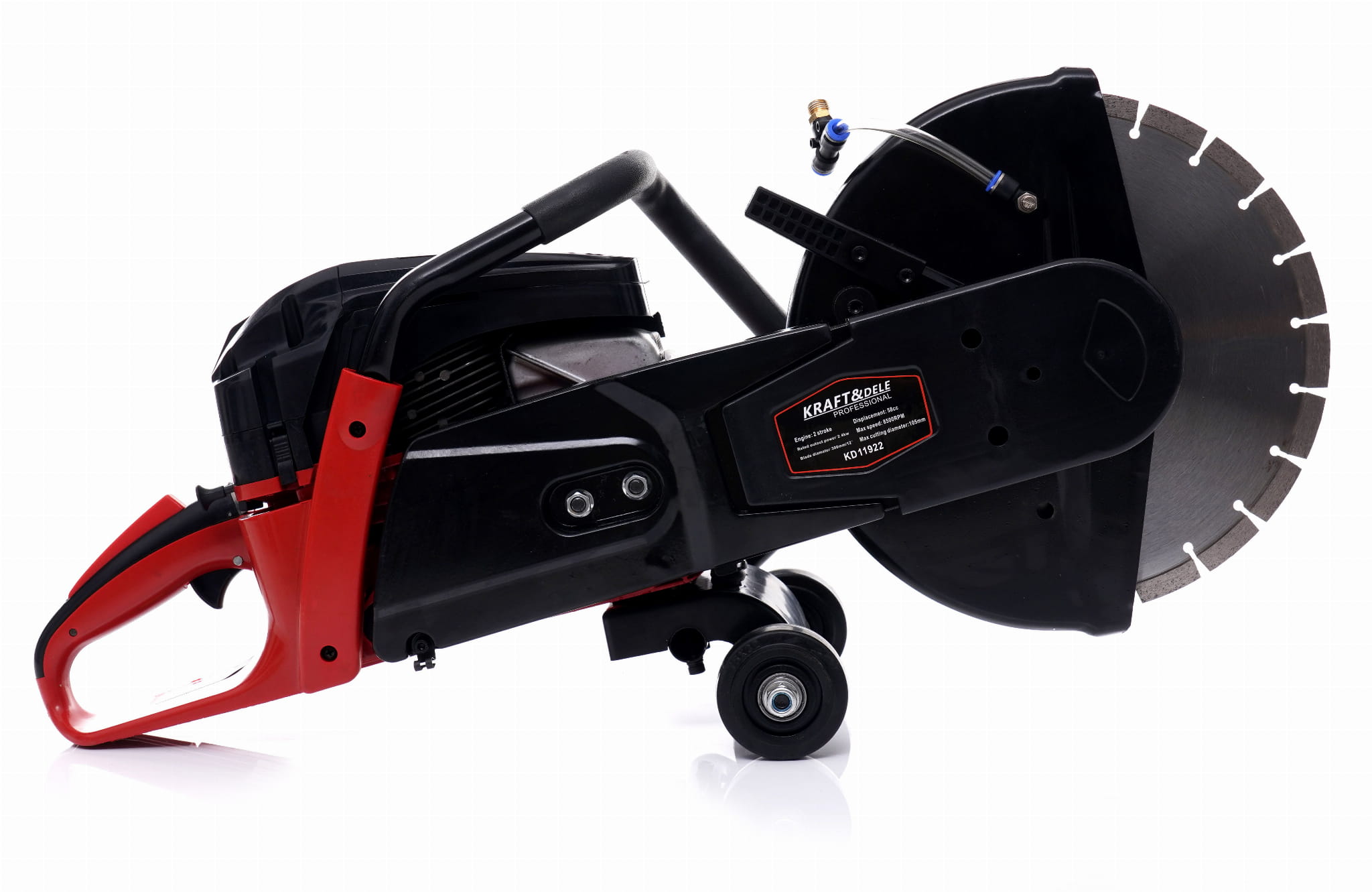 Piła spalinowa do betonu/ asfaltu 2,4kW / 300mm / 12" KD11922 - obrazek 12