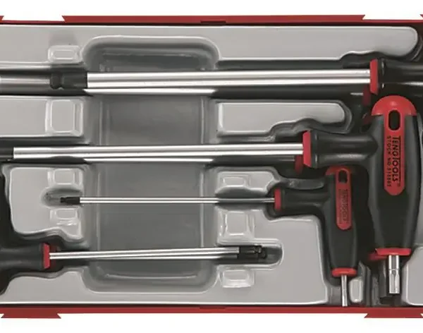 Zestaw kluczy trzpieniowych, sześciokątnych Teng Tools TTHEX7