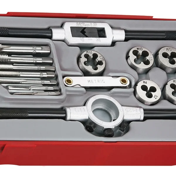 17-elementowy zestaw gwintowników Teng Tools TTTD17