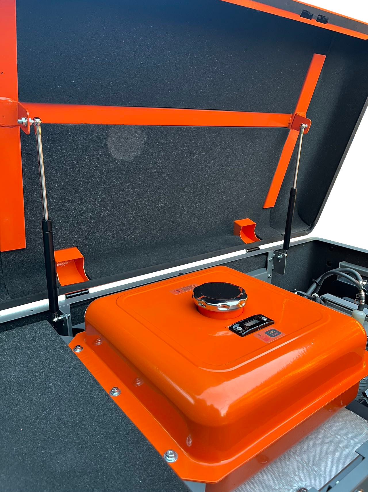 Agregat prądotwórczy jednofazowy DIESEL 12/13kW KD197 - obrazek 5