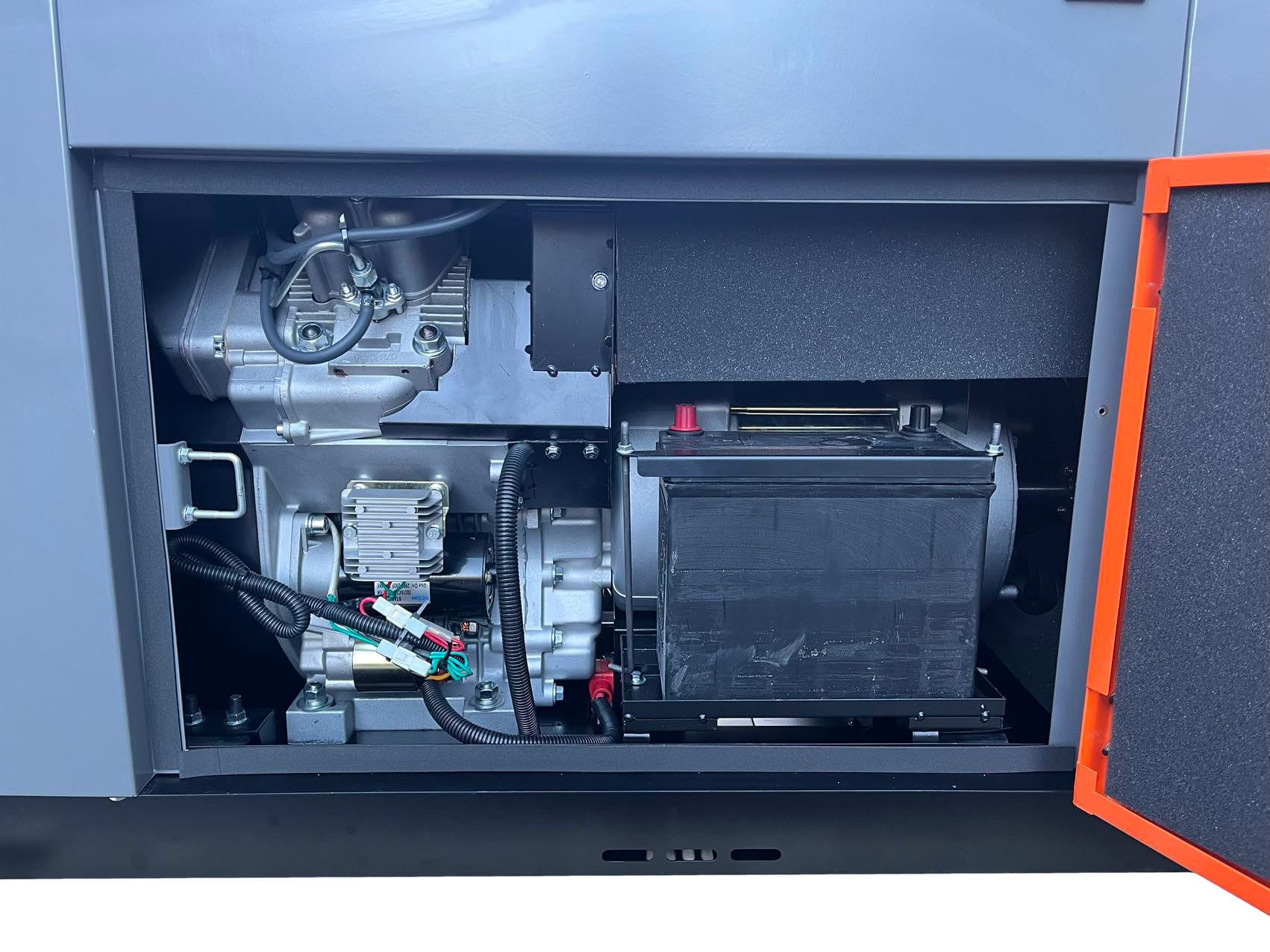 Agregat prądotwórczy jednofazowy DIESEL 12/13kW KD197 - obrazek 6