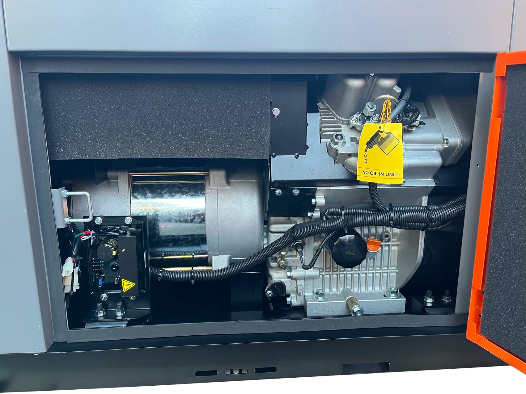 Agregat prądotwórczy jednofazowy DIESEL 12/13kW KD197 - obrazek 8