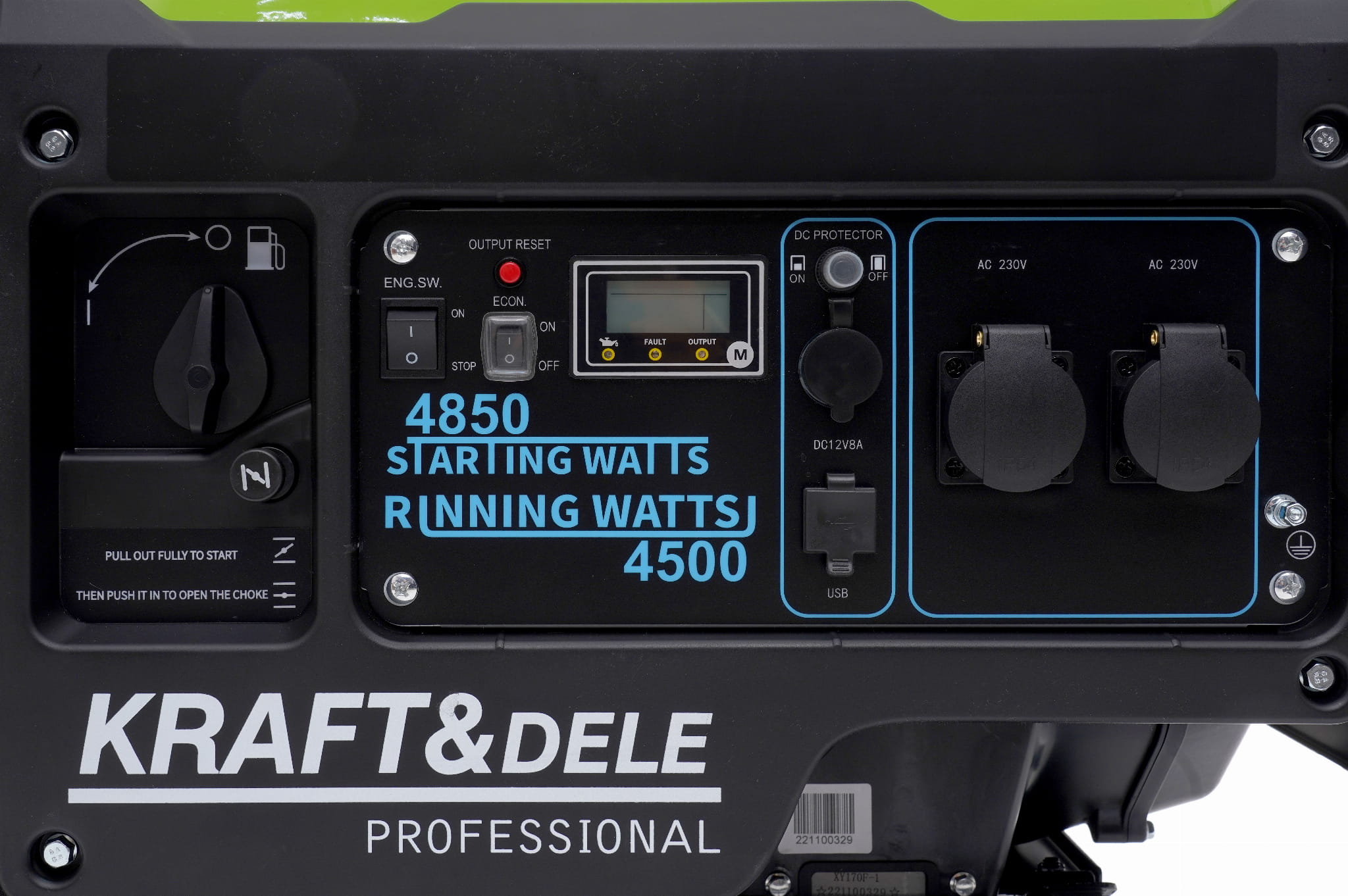 Agregat prądotwórczy inwertorowy 4,5kW / 4,85kW KD688 - obrazek 11