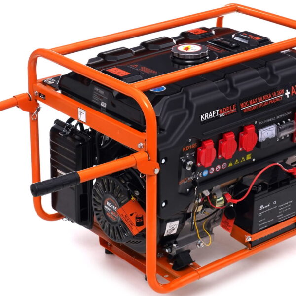 Agregat prądotwórczy trójfazowy 380V/230V/12V o mocy 5500W KD165