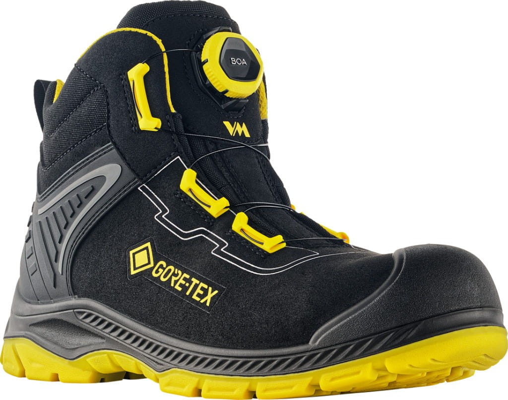 Buty Robocze Ochronne S3 S7L Trzewiki BHP Obuwie GORE-TEX BOA LIVERPOOL