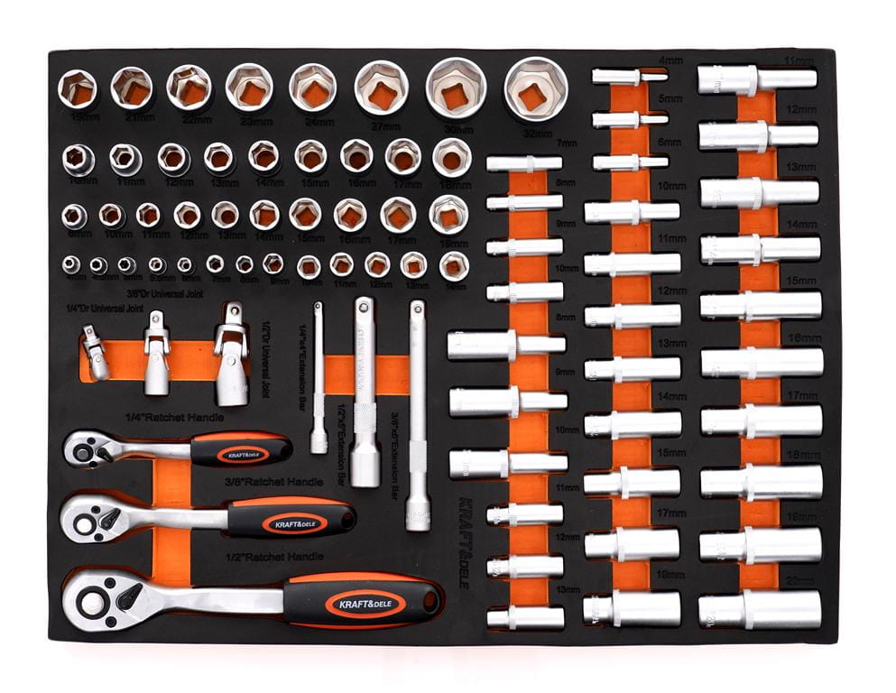 SZAFKA NARZĘDZIOWA WARSZTATOWA Z WYPOSARZENIEM 258EL. KD1067 wysyłka gratis! - obrazek 12