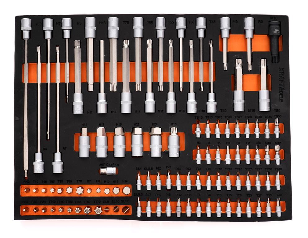 SZAFKA NARZĘDZIOWA WARSZTATOWA Z WYPOSARZENIEM 258EL. KD1067 wysyłka gratis! - obrazek 13