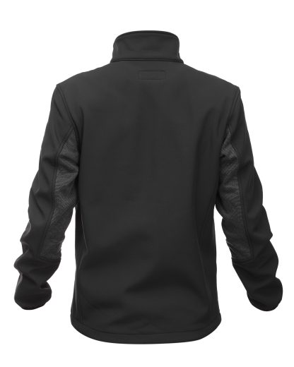 Kurtka z wysokim kołnierzem BoSafety - obrazek 3