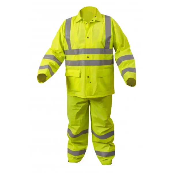 Komplet ostrzegawczy przeciwdeszczowy żółty