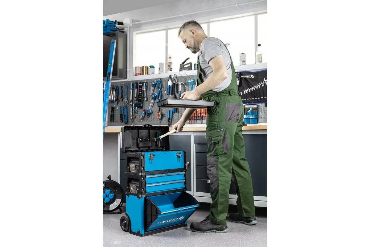Stalowy wózek narzędziowy HT7G080 Hogert - obrazek 8