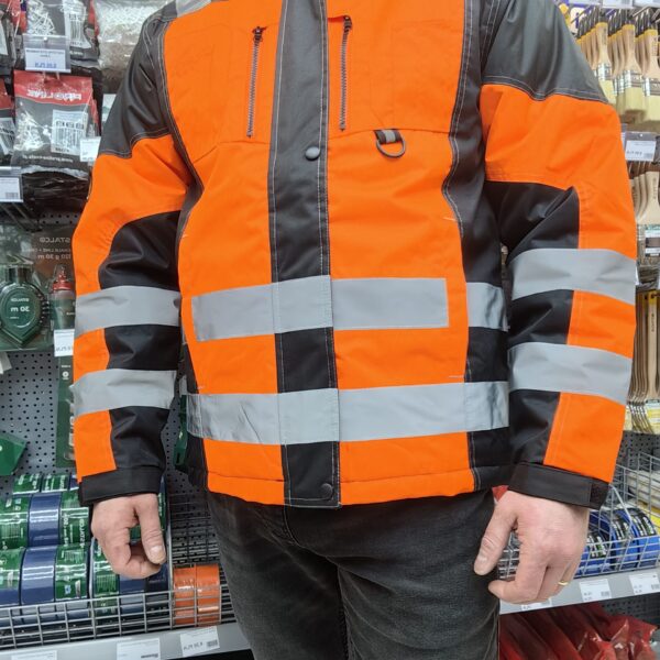 KURTKA OCIEPLANA LOGIC ORANGE