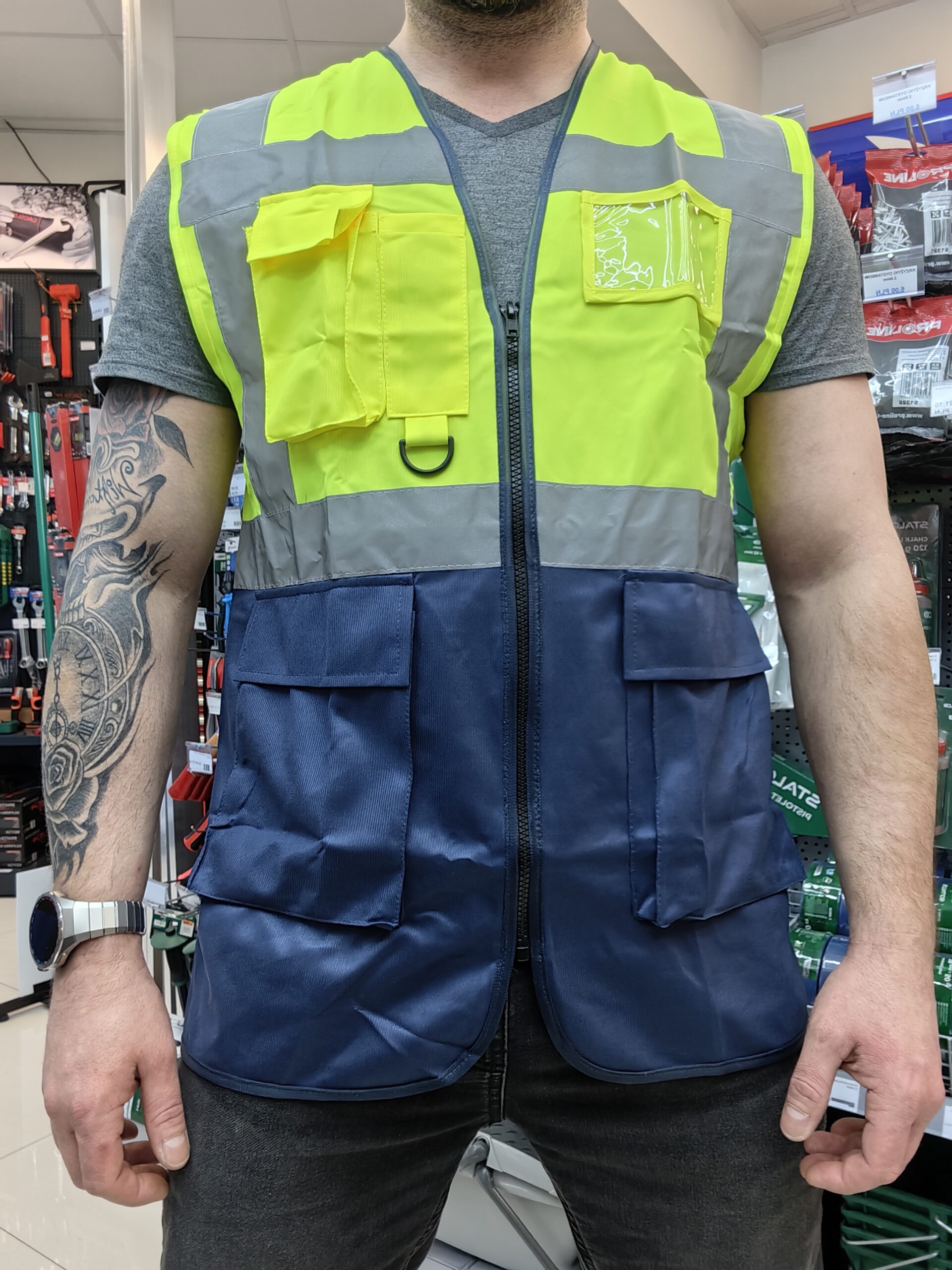 Kamizelka odblaskowa na zamek BoSafety