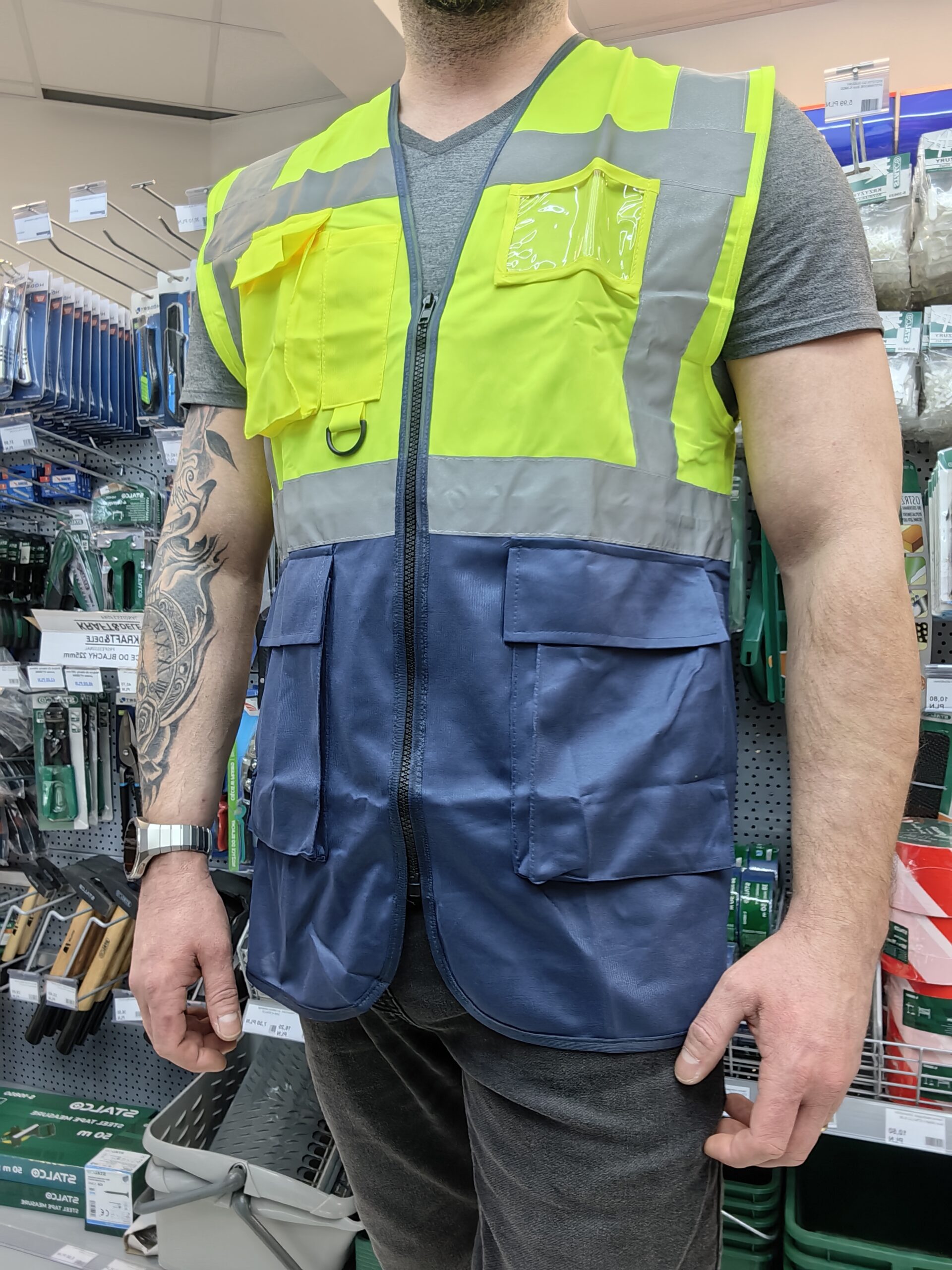 Kamizelka odblaskowa na zamek BoSafety - obrazek 5