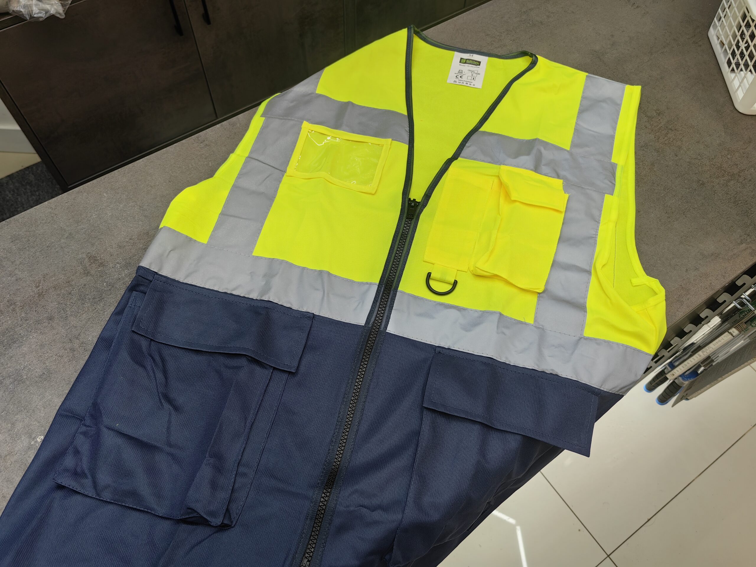 Kamizelka odblaskowa na zamek BoSafety - obrazek 6