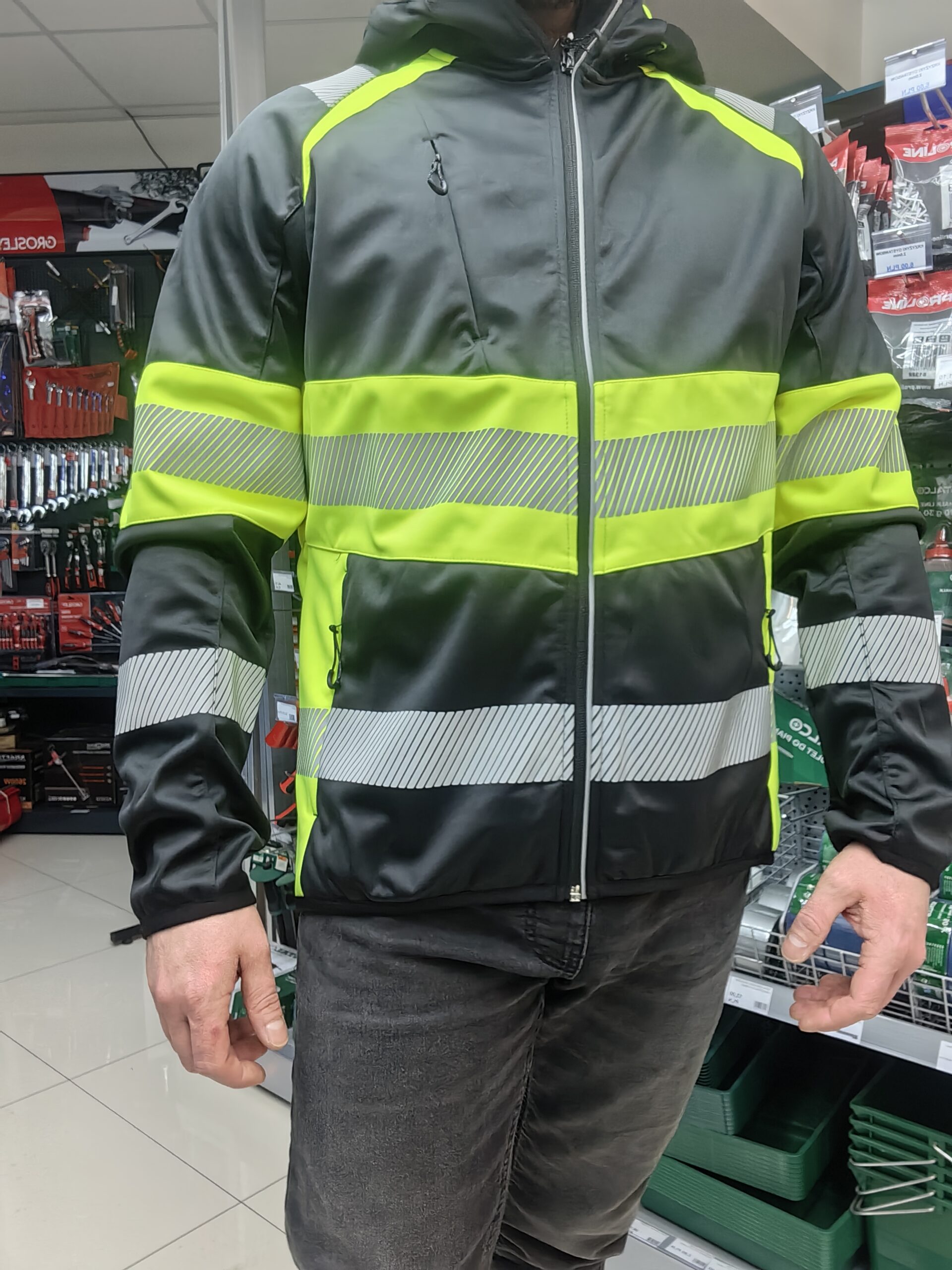 KURTKA odblaskowa TOPEK HI-VIS BoSafety - obrazek 8