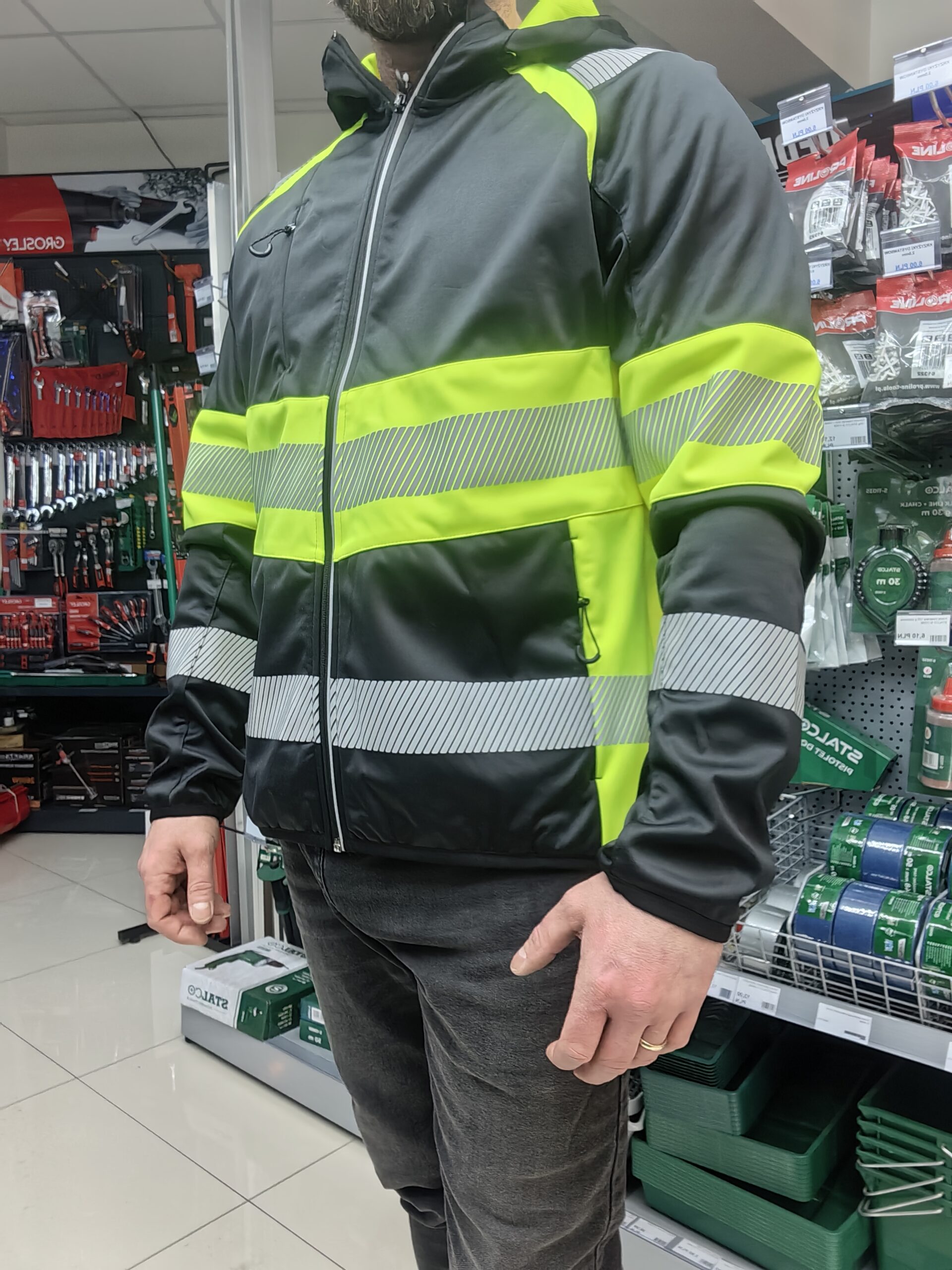 KURTKA odblaskowa TOPEK HI-VIS BoSafety - obrazek 7