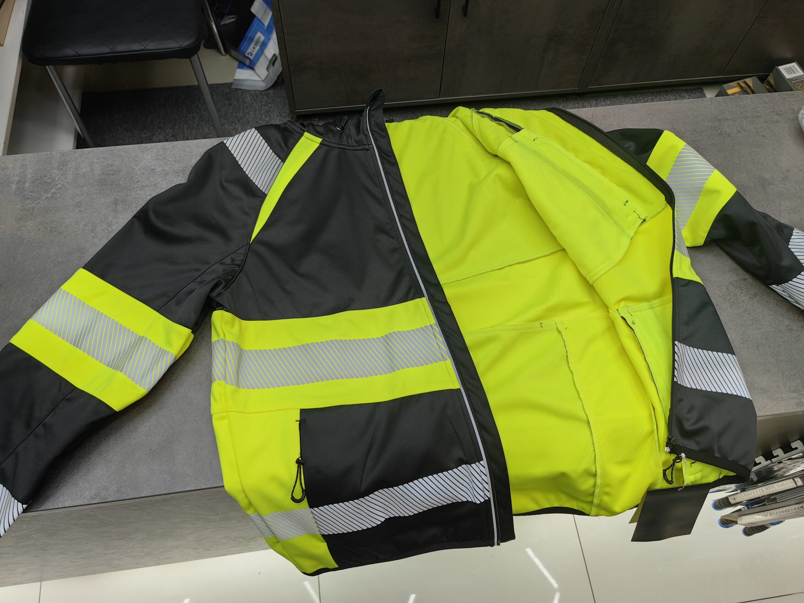 KURTKA odblaskowa TOPEK HI-VIS BoSafety - obrazek 5