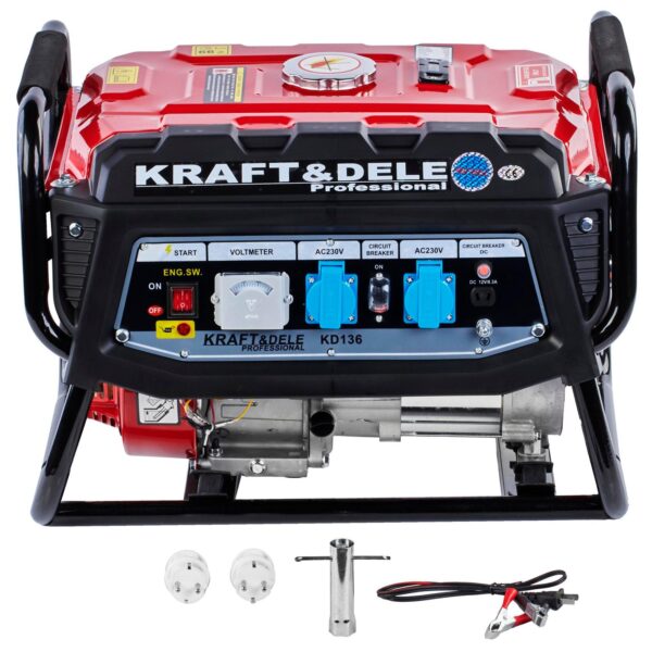 Agregat prądotwórczy jednofazowy 3000W KD136