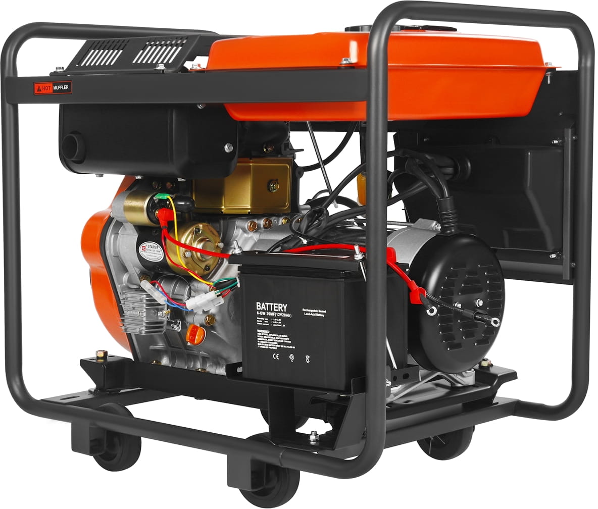 Agregat prądotwórczy DIESEL 7KW 230V/400V KD3243 - obrazek 9