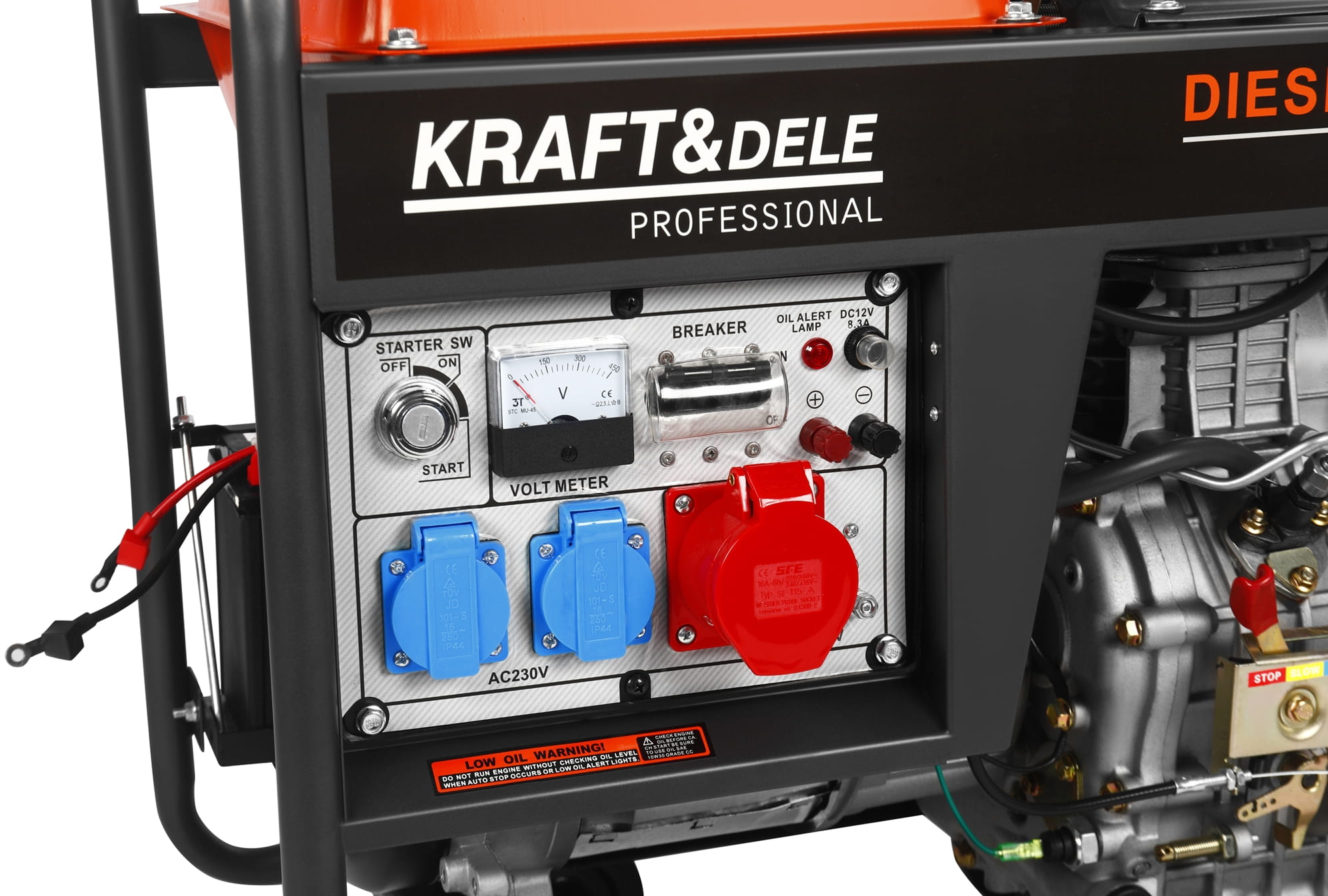 Agregat prądotwórczy DIESEL 7KW 230V/400V KD3243 - obrazek 17